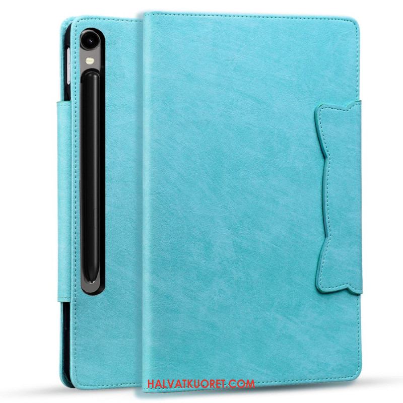 Nahkakotelo Samsung Galaxy Tab S10 Fe Plus Kissan Lukko