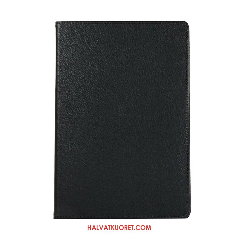 Nahkakotelo Samsung Galaxy Tab S10 Fe Pyörivä Keinonahkainen Litsi