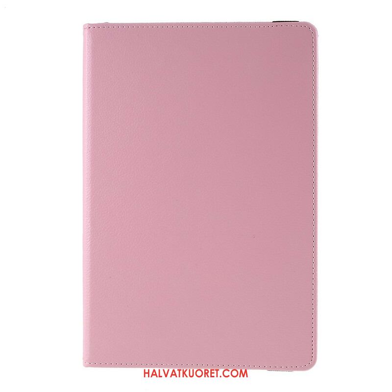 Nahkakotelo Samsung Galaxy Tab S10 Fe Pyörivä Keinonahkainen Litsi
