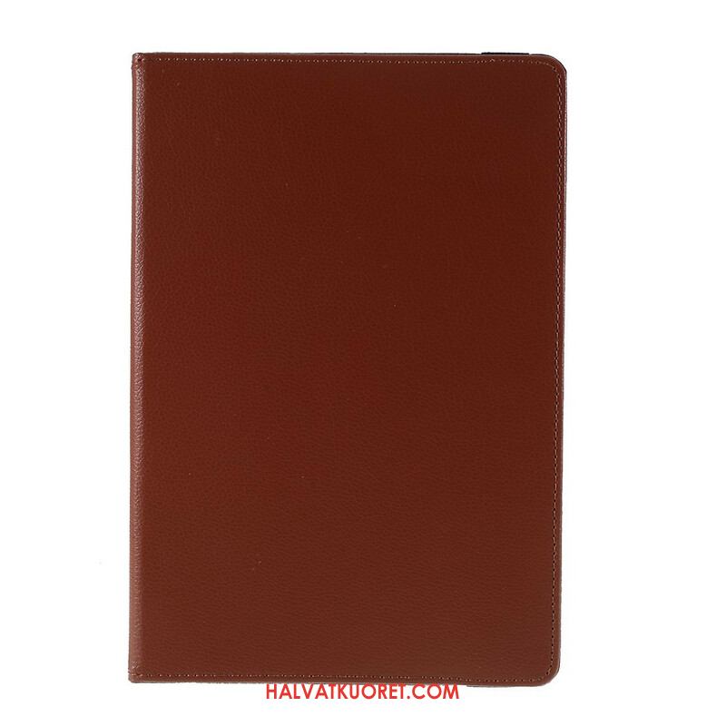 Nahkakotelo Samsung Galaxy Tab S10 Fe Pyörivä Keinonahkainen Litsi