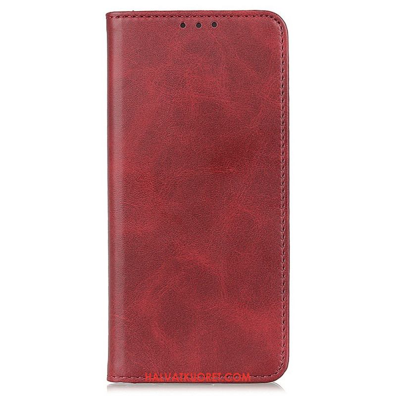 Nahkakotelo Sony Xperia 1 Vii Puhelinkuoret Haljasnahka Vintage