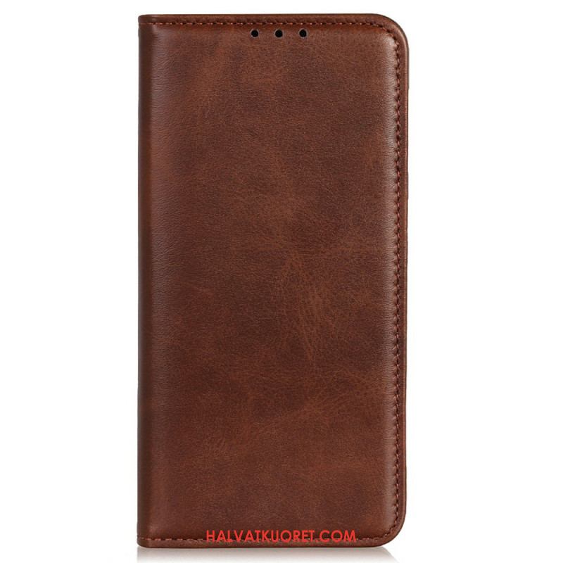 Nahkakotelo Sony Xperia 1 Vii Puhelinkuoret Haljasnahka Vintage