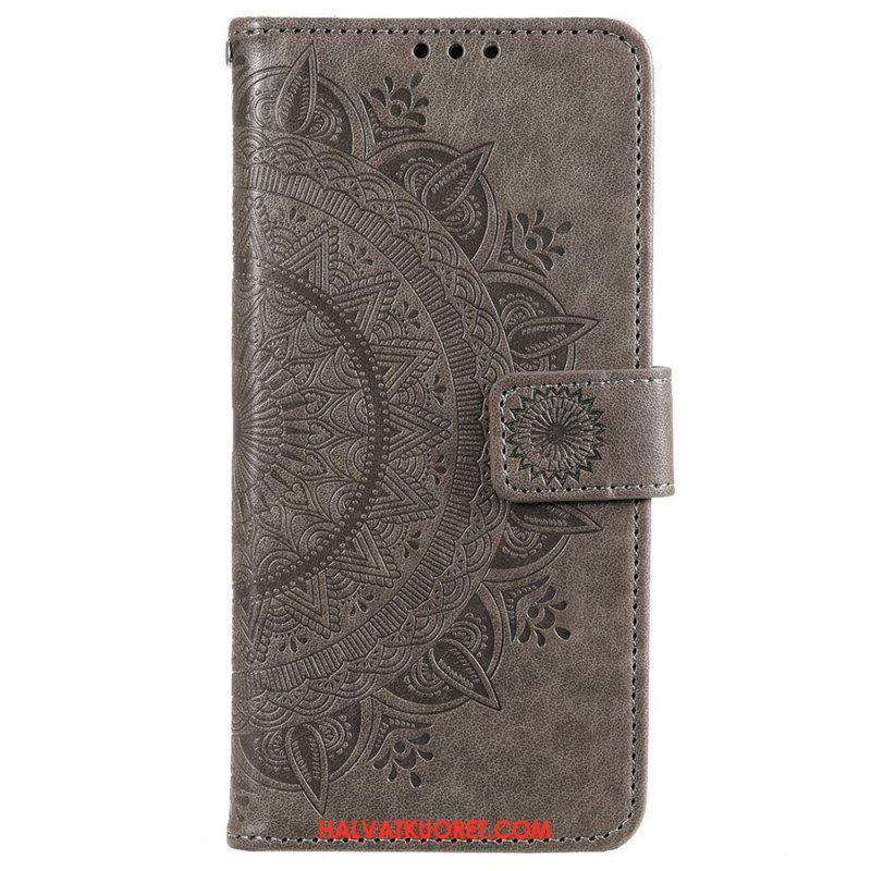 Nahkakotelo Xiaomi 12 / 12X Auringon Mandala