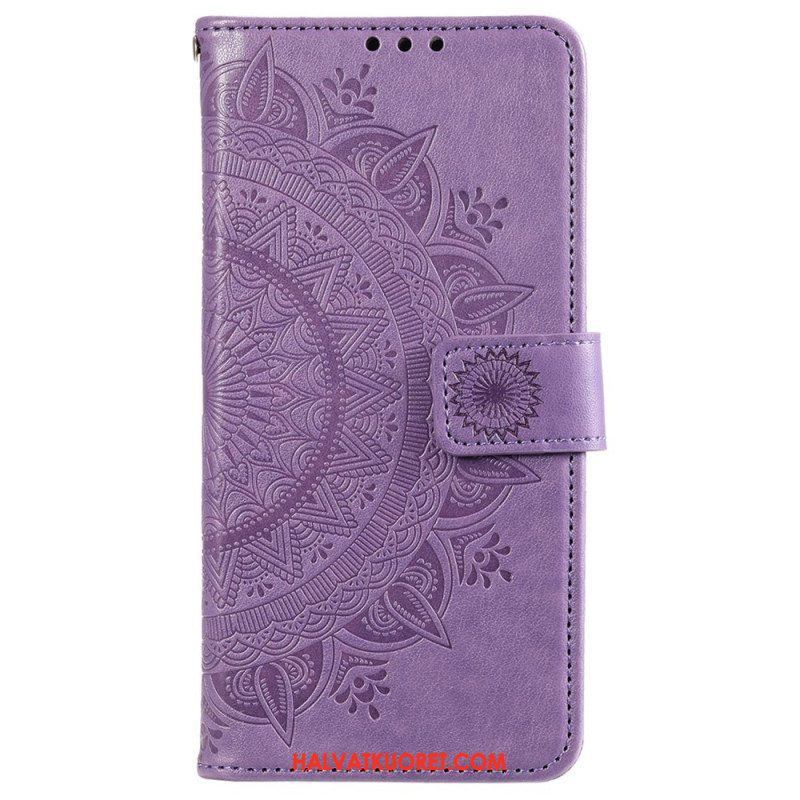 Nahkakotelo Xiaomi 12 / 12X Auringon Mandala