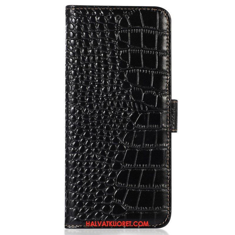 Nahkakotelo Xiaomi 13 Pro Crocodile Style Rfid