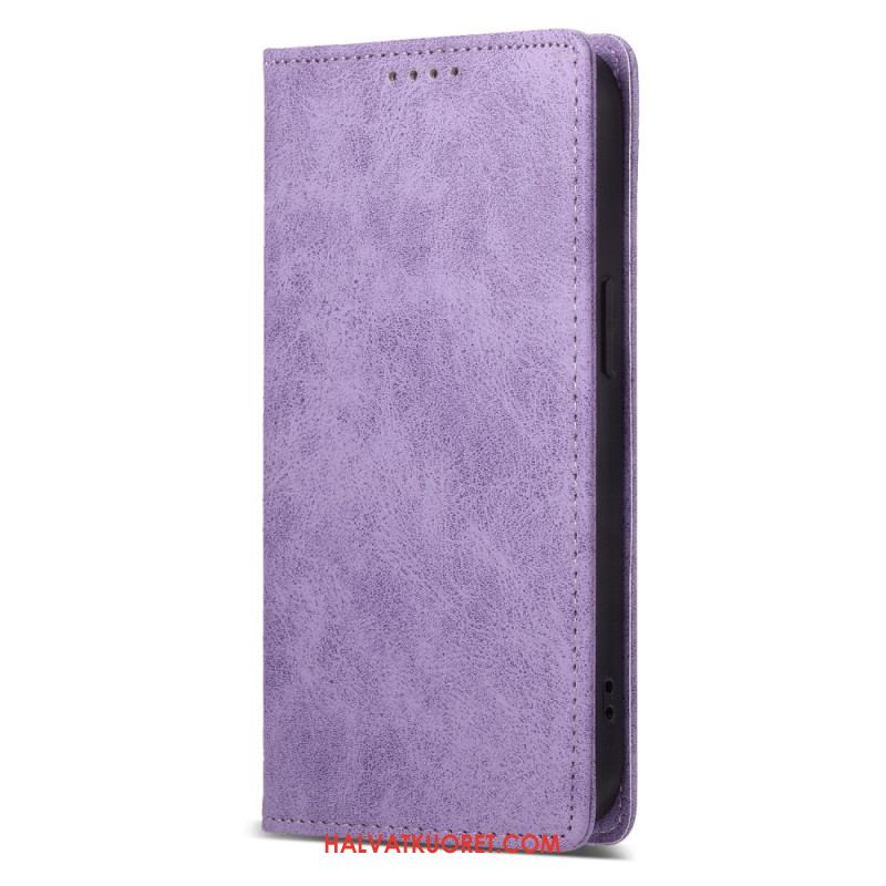 Nahkakotelo Xiaomi 14 Retro-nahkaefekti Rfid-esto
