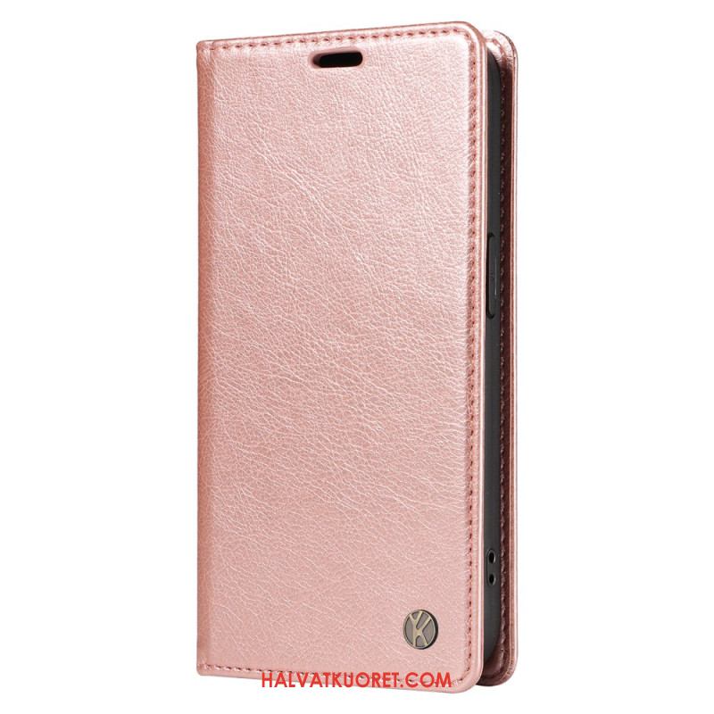 Nahkakotelo Xiaomi 15 Pro Yikatu Nahkakuvio