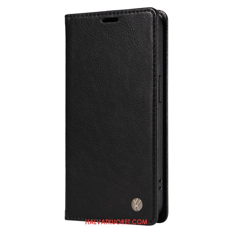 Nahkakotelo Xiaomi 15 Puhelinkuoret Yikatu Vintage-tyyli