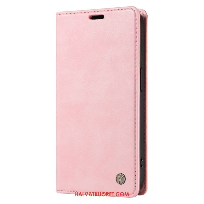 Nahkakotelo Xiaomi 15 Puhelinkuoret Yikatu Vintage-tyyli