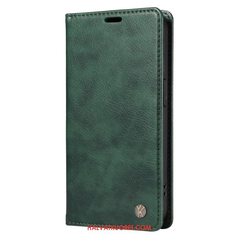 Nahkakotelo Xiaomi 15 Puhelinkuoret Yikatu Vintage-tyyli