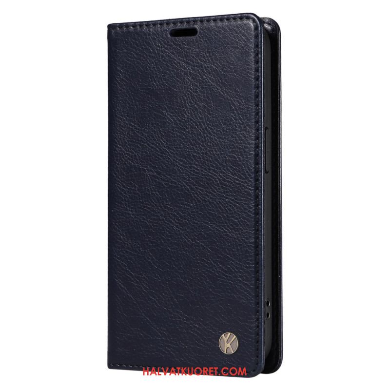 Nahkakotelo Xiaomi 15 Puhelinkuoret Yikatu Vintage-tyyli