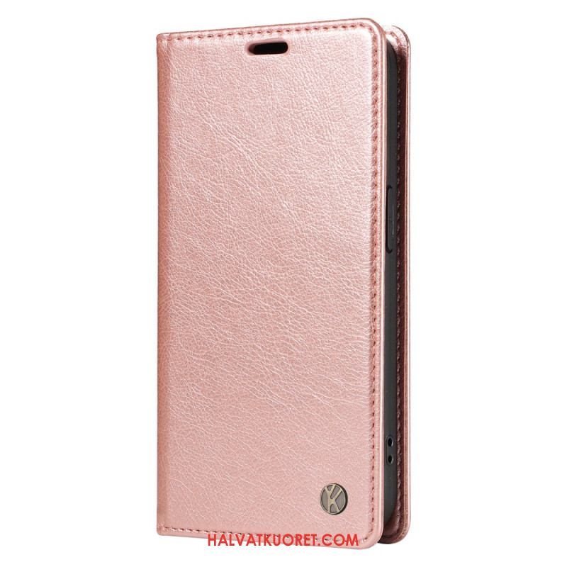 Nahkakotelo Xiaomi 15 Puhelinkuoret Yikatu Vintage-tyyli