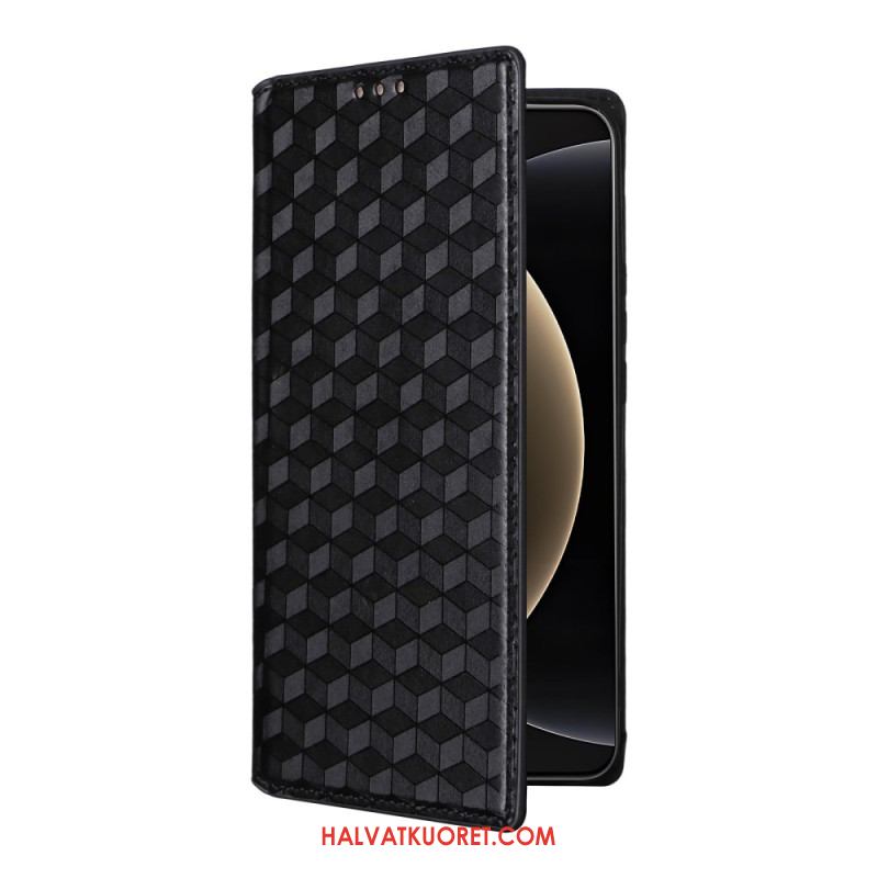 Nahkakotelo Xiaomi 15 Ultra 3d-timantit Suojakuori