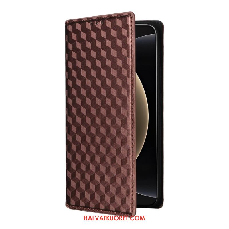 Nahkakotelo Xiaomi 15 Ultra 3d-timantit Suojakuori