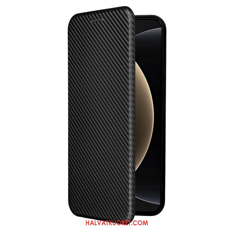 Nahkakotelo Xiaomi 15 Ultra Harjattu Hiilikuitu