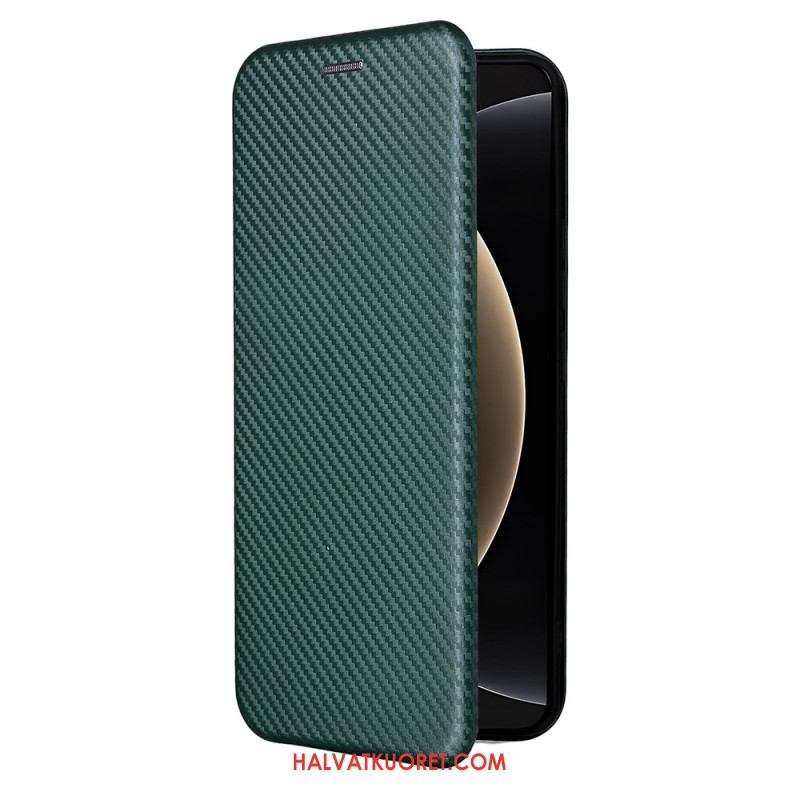 Nahkakotelo Xiaomi 15 Ultra Harjattu Hiilikuitu