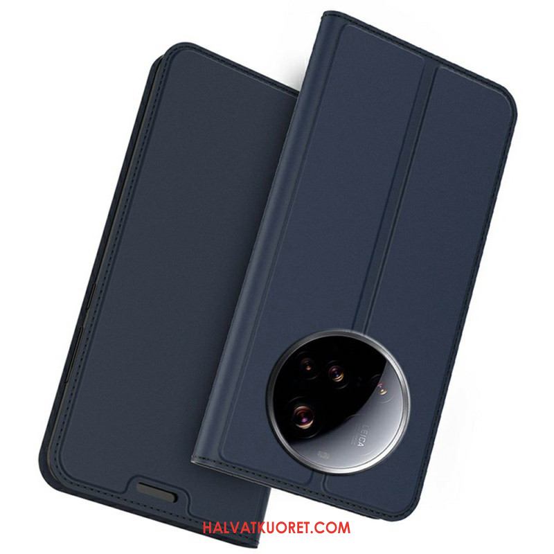 Nahkakotelo Xiaomi 15 Ultra Korttikotelo Ja Teline