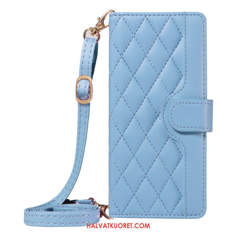 Nahkakotelo Xiaomi 15 Ultra Pehmustettu Hihna Ja Olkahihna