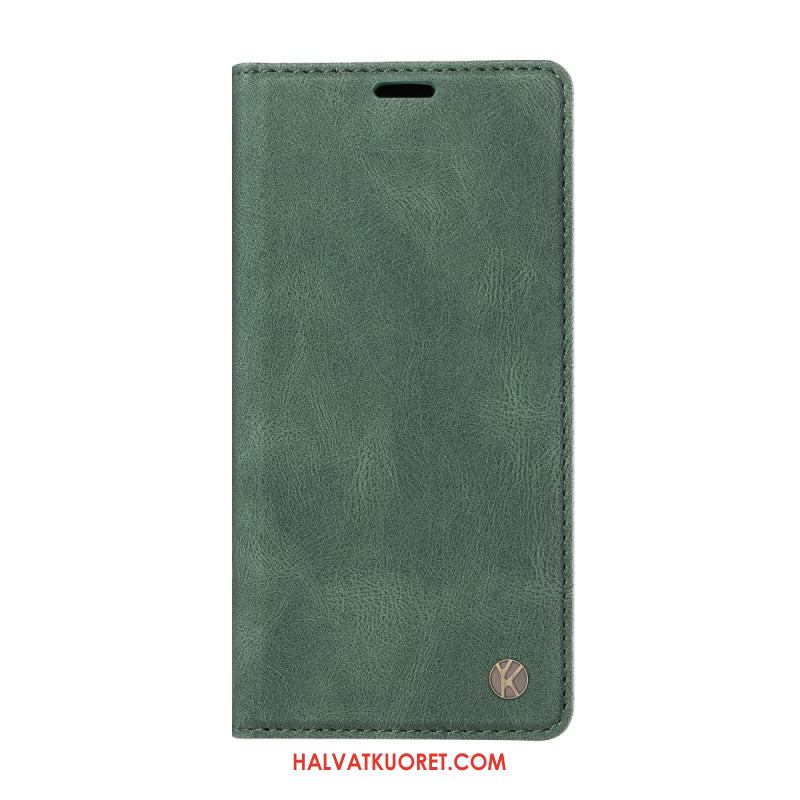 Nahkakotelo Xiaomi 15 Ultra Vintage-tyylinen Ykatu Suojakuori