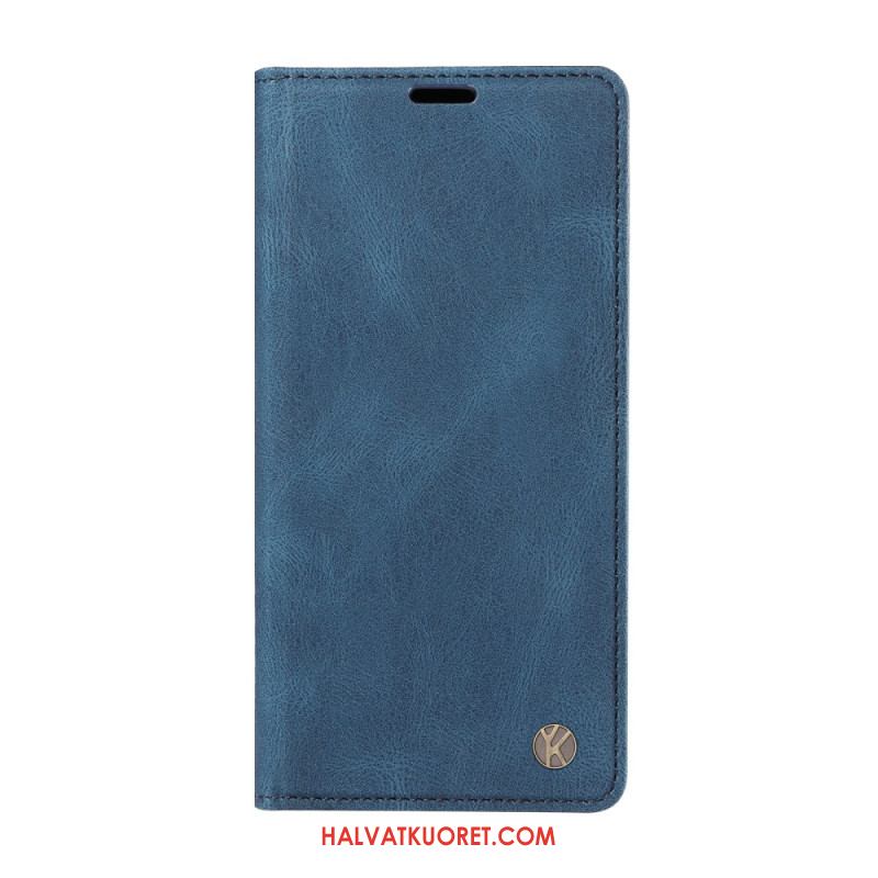 Nahkakotelo Xiaomi 15 Ultra Vintage-tyylinen Ykatu Suojakuori