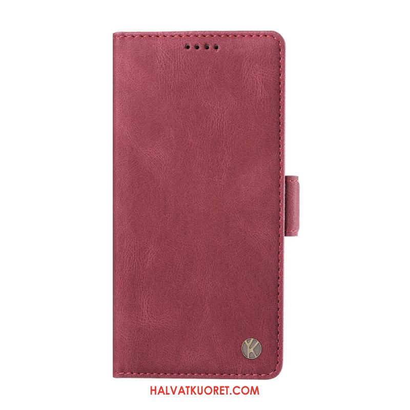 Nahkakotelo Xiaomi 15 Ultra Ykatu Vintage-tyyli