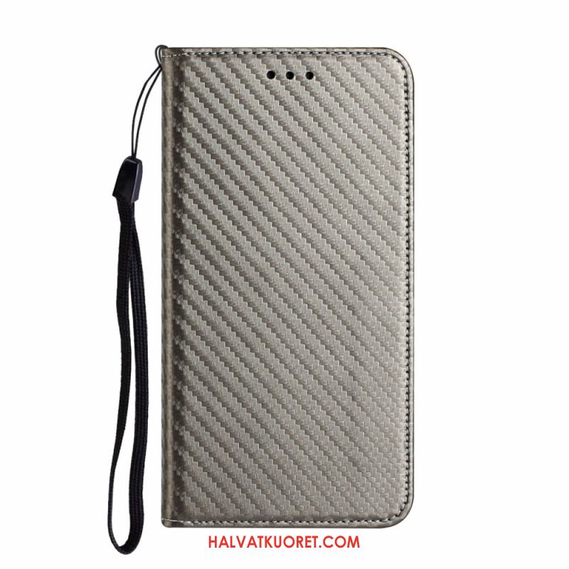 Nahkakotelo Xiaomi 15t Hiilikuitu