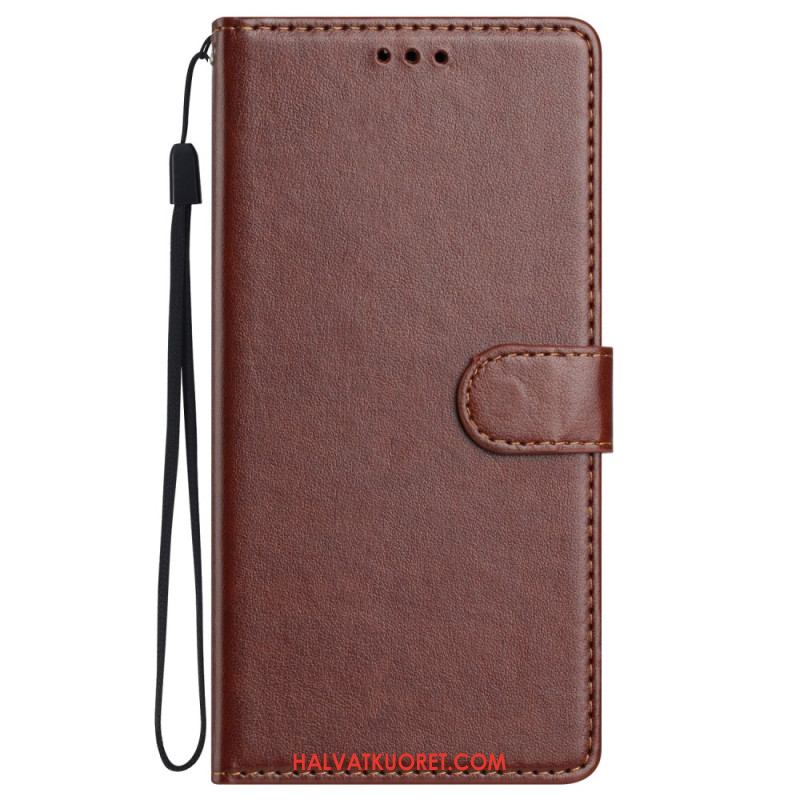 Nahkakotelo Xiaomi 15t Pro Yksivärinen