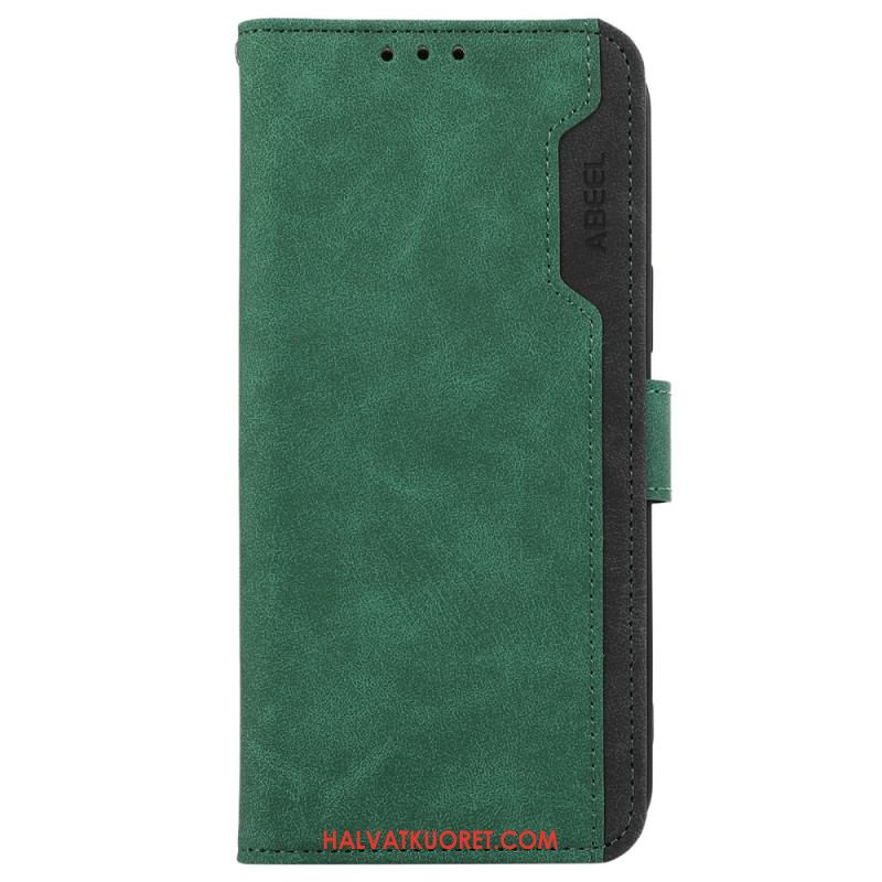 Nahkakotelo Xiaomi 17 Abeel Kaksivärinen