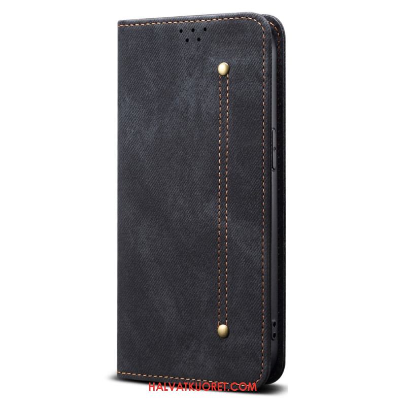 Nahkakotelo Xiaomi 17 Pro Farkkutyylinen