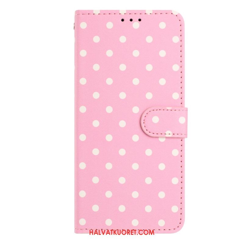 Nahkakotelo Xiaomi 17 Pro Max Pilkullinen Kuvio