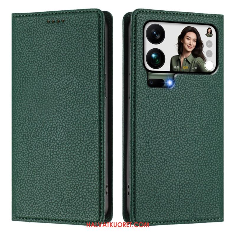 Nahkakotelo Xiaomi 17 Pro Max Rfid-suojattu