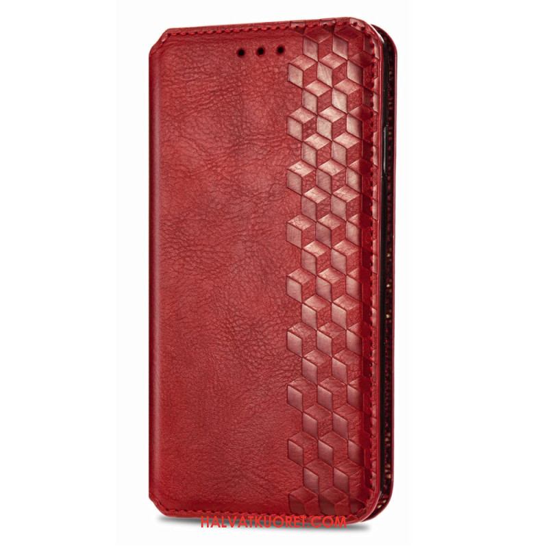 Nahkakotelo Xiaomi 17 Pro Puhelinkuoret Vintage-timanttikuvio