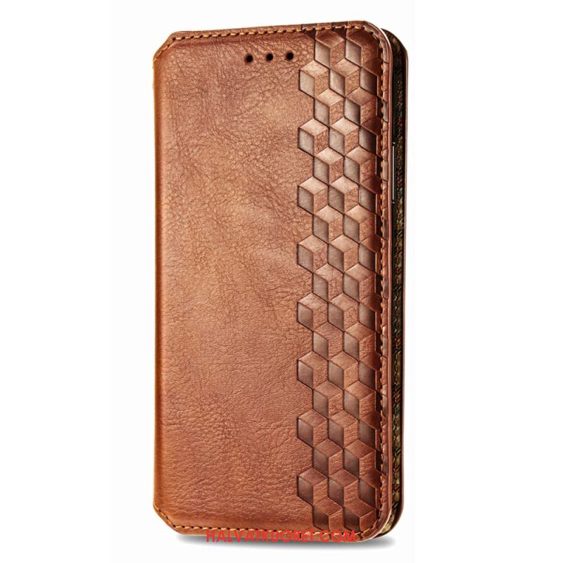 Nahkakotelo Xiaomi 17 Pro Puhelinkuoret Vintage-timanttikuvio