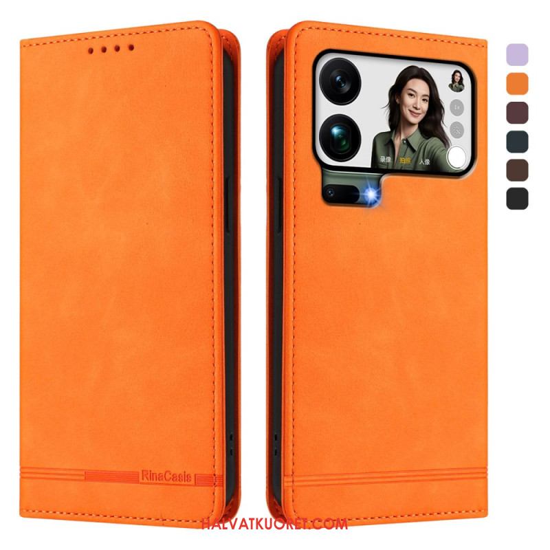 Nahkakotelo Xiaomi 17 Pro Rinacasis