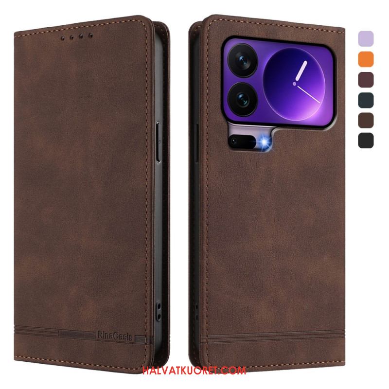 Nahkakotelo Xiaomi 17 Pro Rinacasis