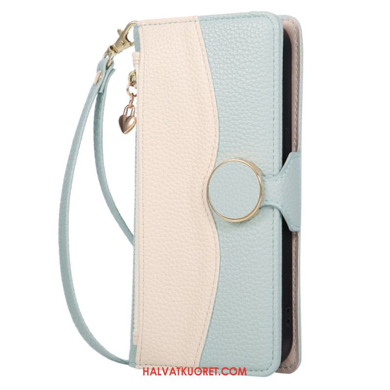 Nahkakotelo Xiaomi 17 Pro Vetoketjullinen Lompakko