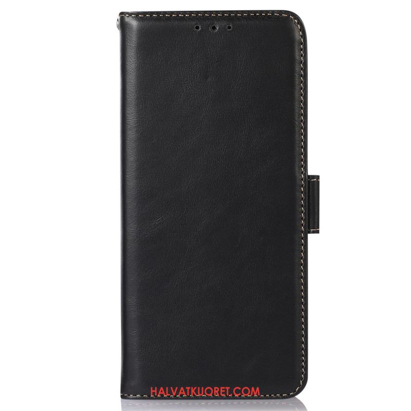 Nahkakotelo Xiaomi 17 Rfid-suojattu Nahka