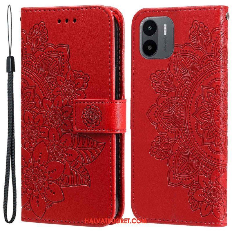 Nahkakotelo Xiaomi Redmi A1 Kukka Mandala