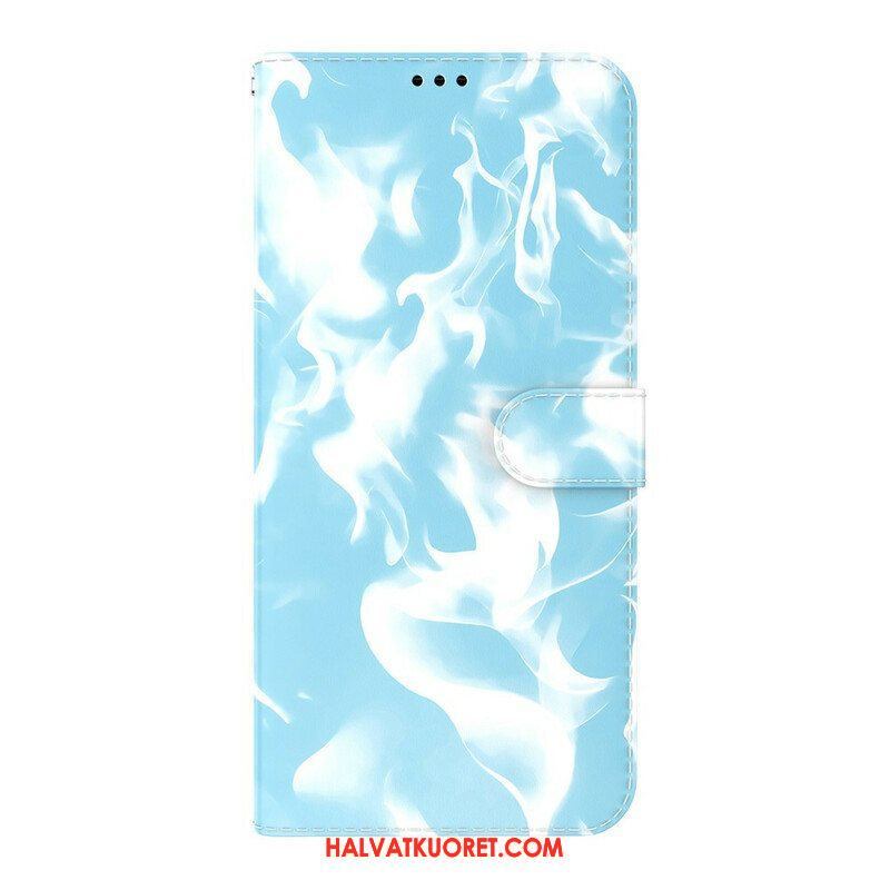 Nahkakotelo Xiaomi Redmi Note 10 5G Abstrakti Kuvio