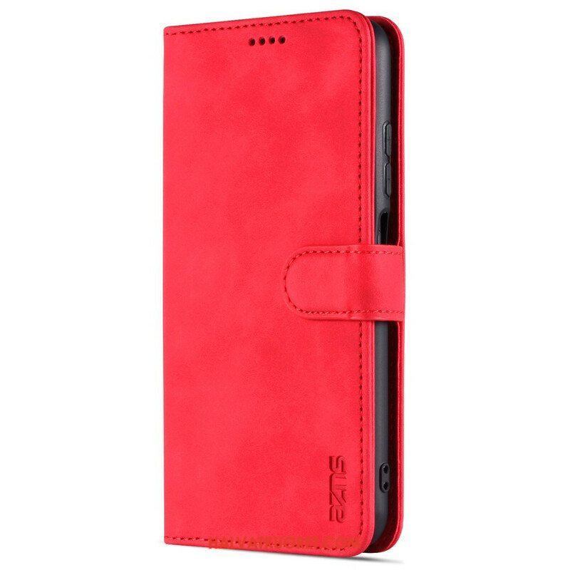 Nahkakotelo Xiaomi Redmi Note 10 5G Azns-nahkaefekti