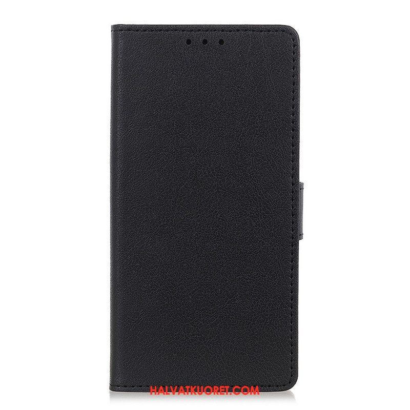 Nahkakotelo Xiaomi Redmi Note 11 / 11S Premium Lychee Faux Leather