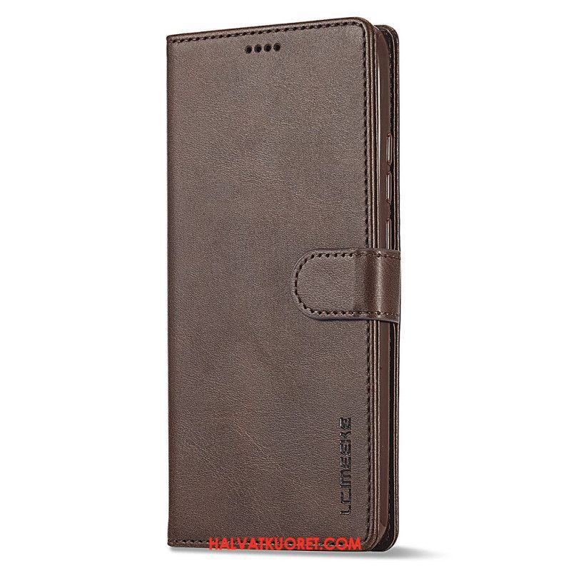 Nahkakotelo Xiaomi Redmi Note 12 4G Nahkaefekti Lc.imeeke