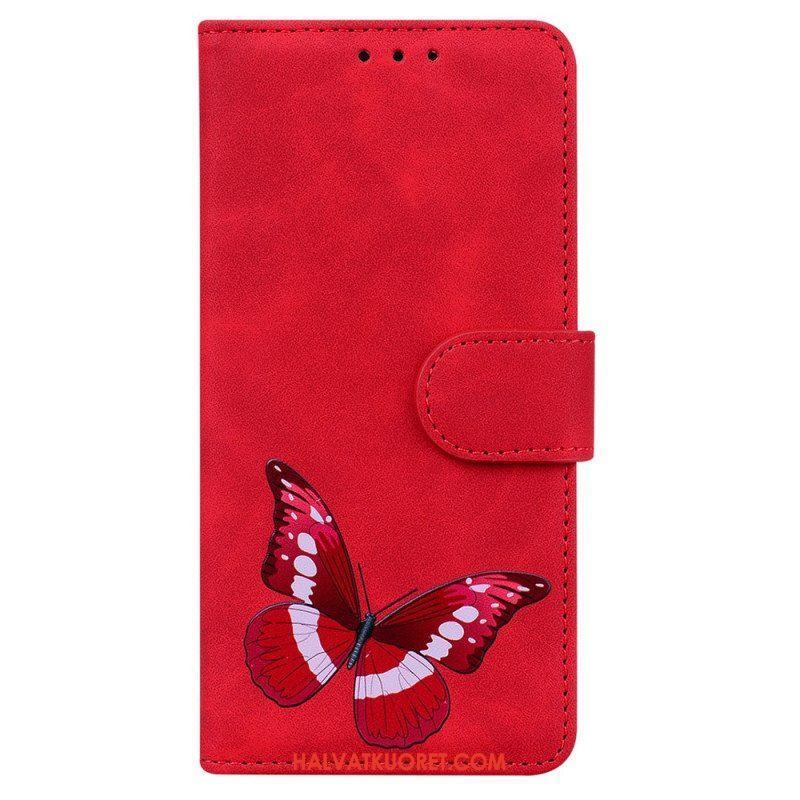 Nahkakotelo Xiaomi Redmi Note 12 5G Perhossuunnittelu