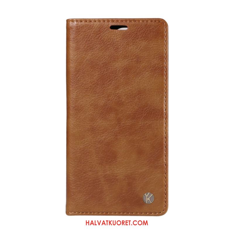 Nahkakotelo Xiaomi Redmi Note 13 Pro 4g Vintage Yikatu