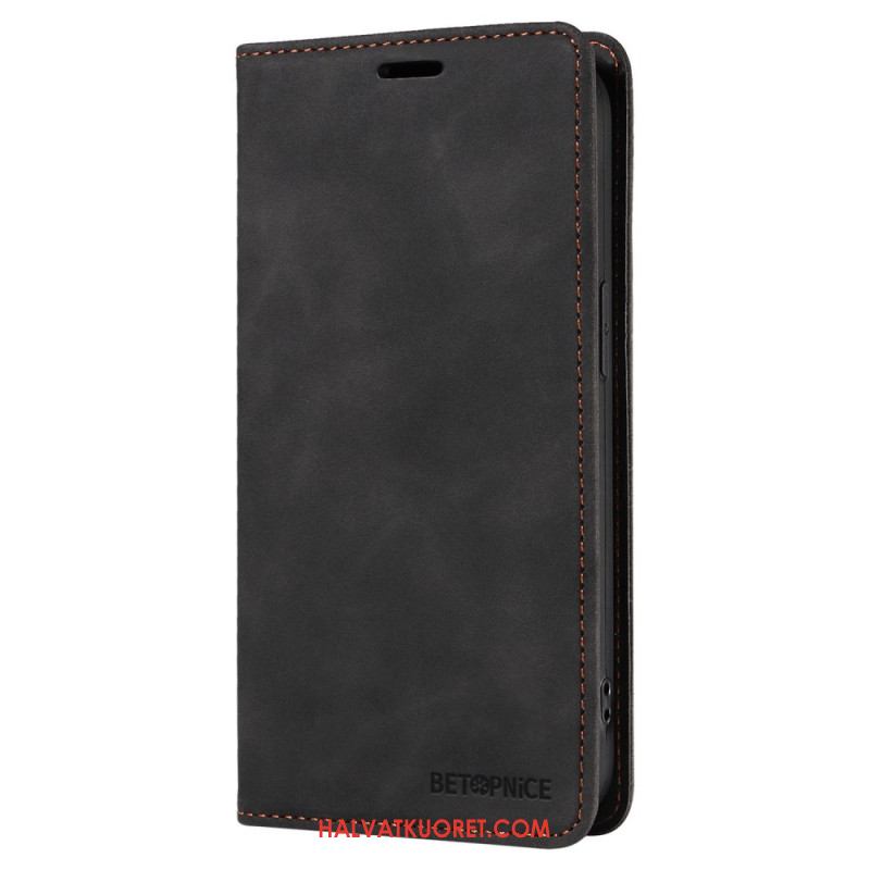Nahkakotelo Xiaomi Redmi Note 13 Pro Plus 5g Betopnice Rfid-estolla