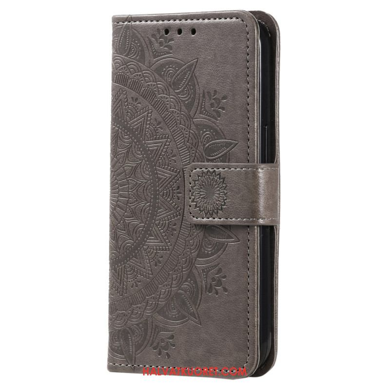 Nahkakotelo Xiaomi Redmi Note 14 4g Mandala-aurinko