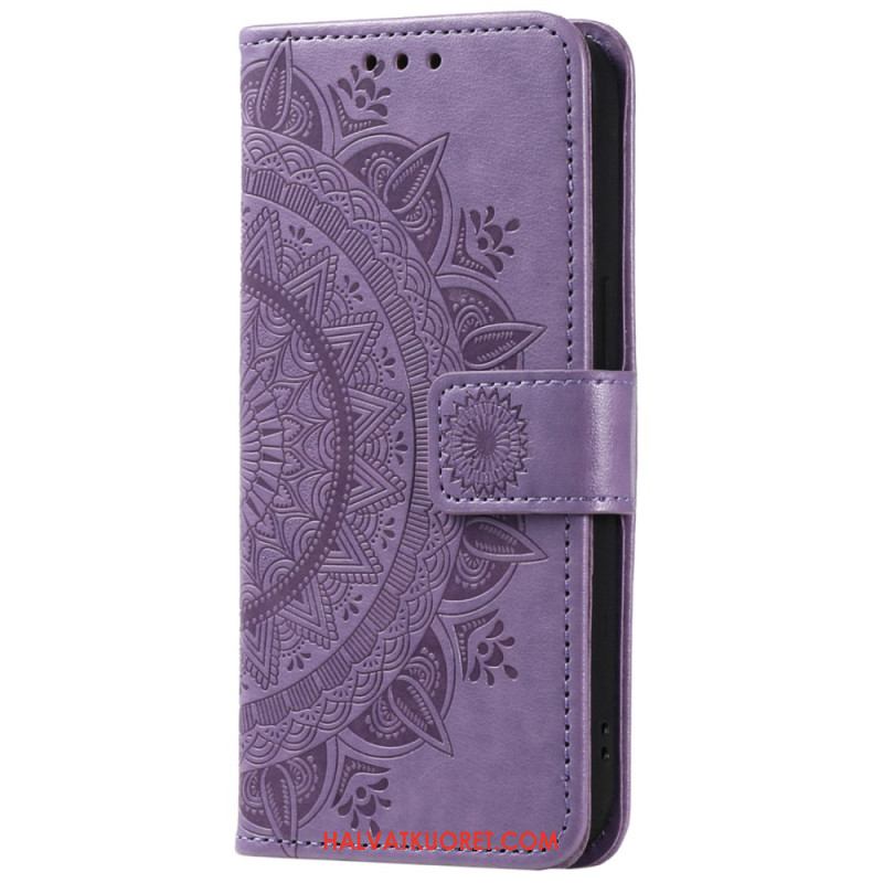 Nahkakotelo Xiaomi Redmi Note 14 4g Mandala-aurinko