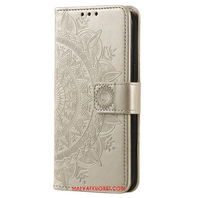 Nahkakotelo Xiaomi Redmi Note 14 4g Mandala-aurinko