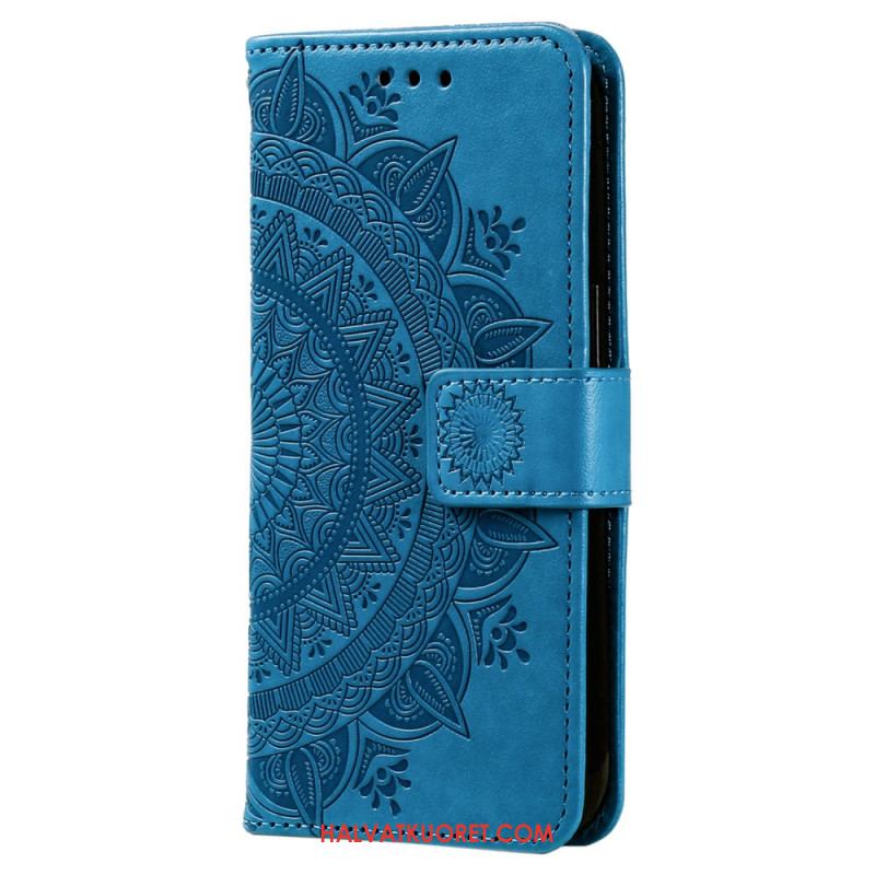 Nahkakotelo Xiaomi Redmi Note 14 4g Mandala-aurinko