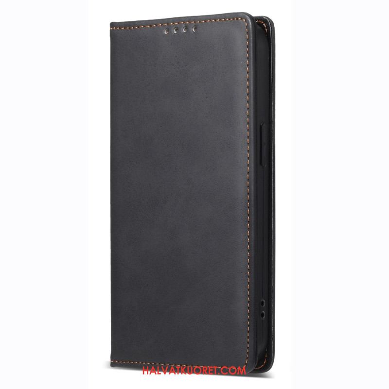 Nahkakotelo Xiaomi Redmi Note 14 4g Vintage Rfid-esto Suojakuori